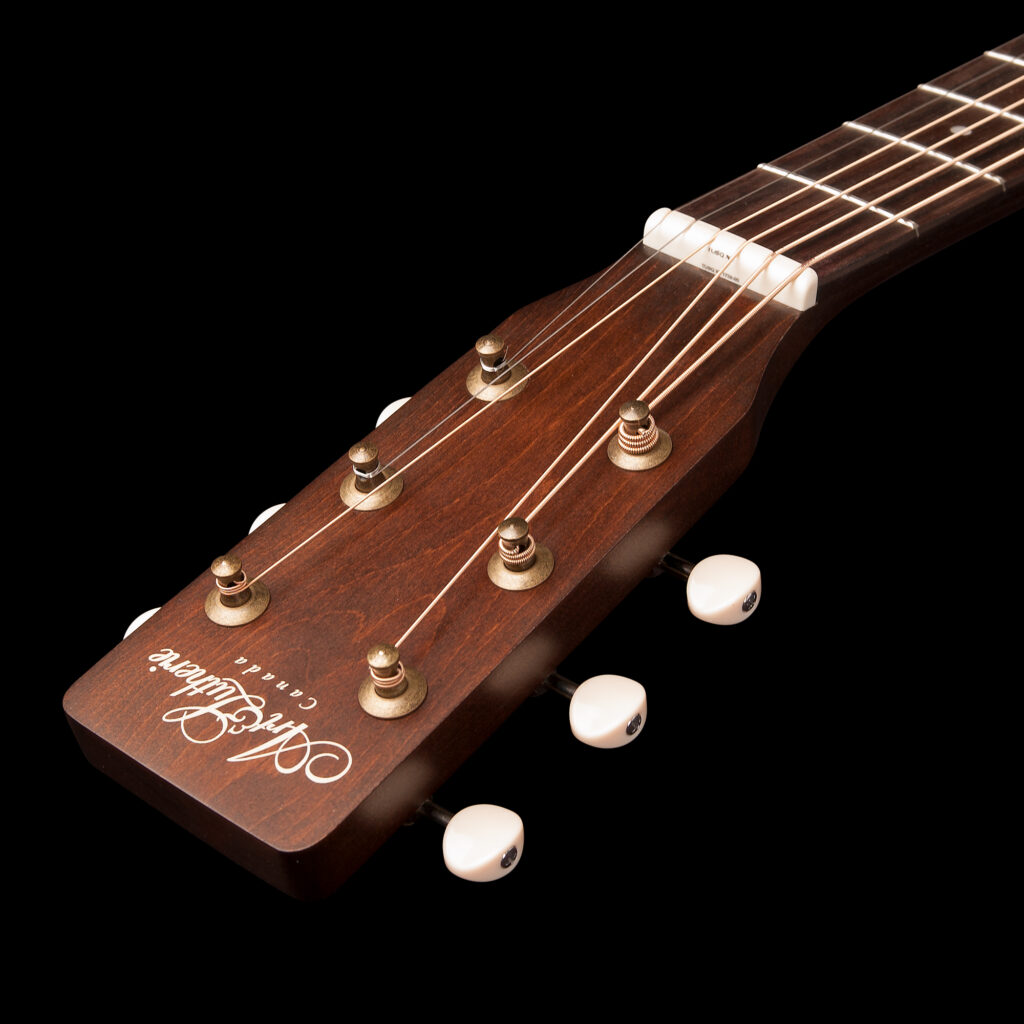 Art Et Lutherie Americana Presys Ii Dreadnought Cedre Merisier Rw - Bourbon Burst - Electro acoustic guitar - Variation 5