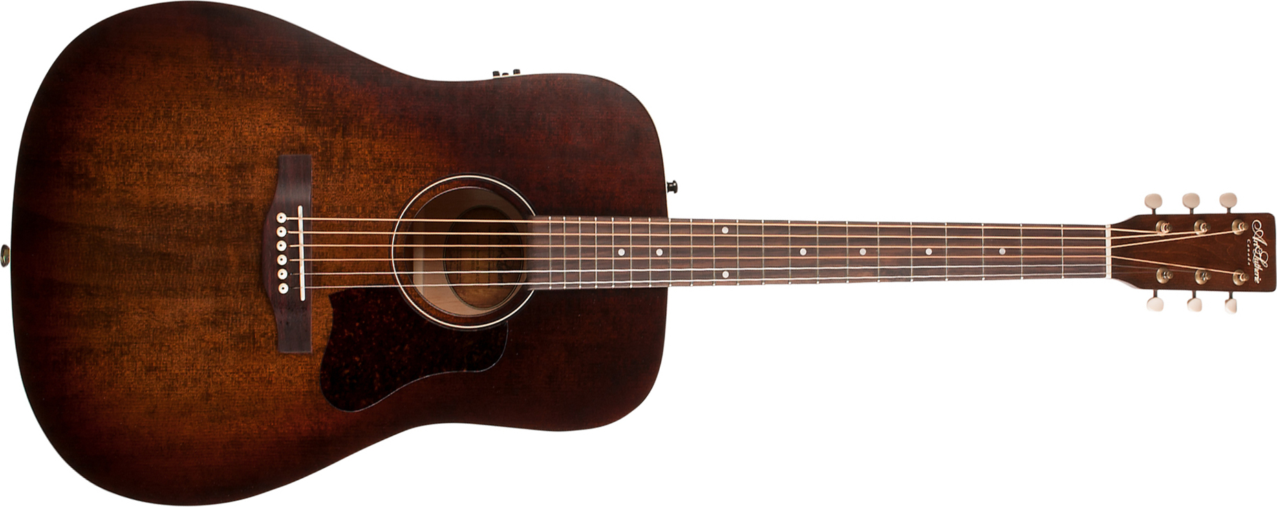 Art Et Lutherie Americana Presys Ii Dreadnought Cedre Merisier Rw - Bourbon Burst - Electro acoustic guitar - Main picture