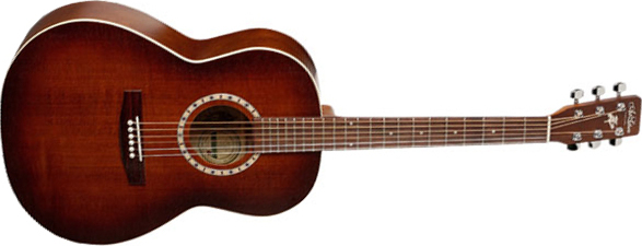 Art Et Lutherie Folk Cedar - Antique Burst - Acoustic guitar & electro - Main picture