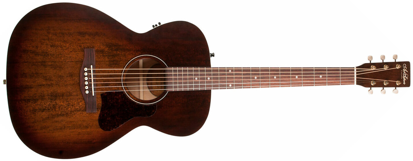 Art Et Lutherie Legacy Concert Hall Qit - Bourbon Burst - Electro acoustic guitar - Main picture