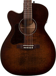 Left-handed folk guitar Art et lutherie Legacy CW Presys II LH - Bourbon burst