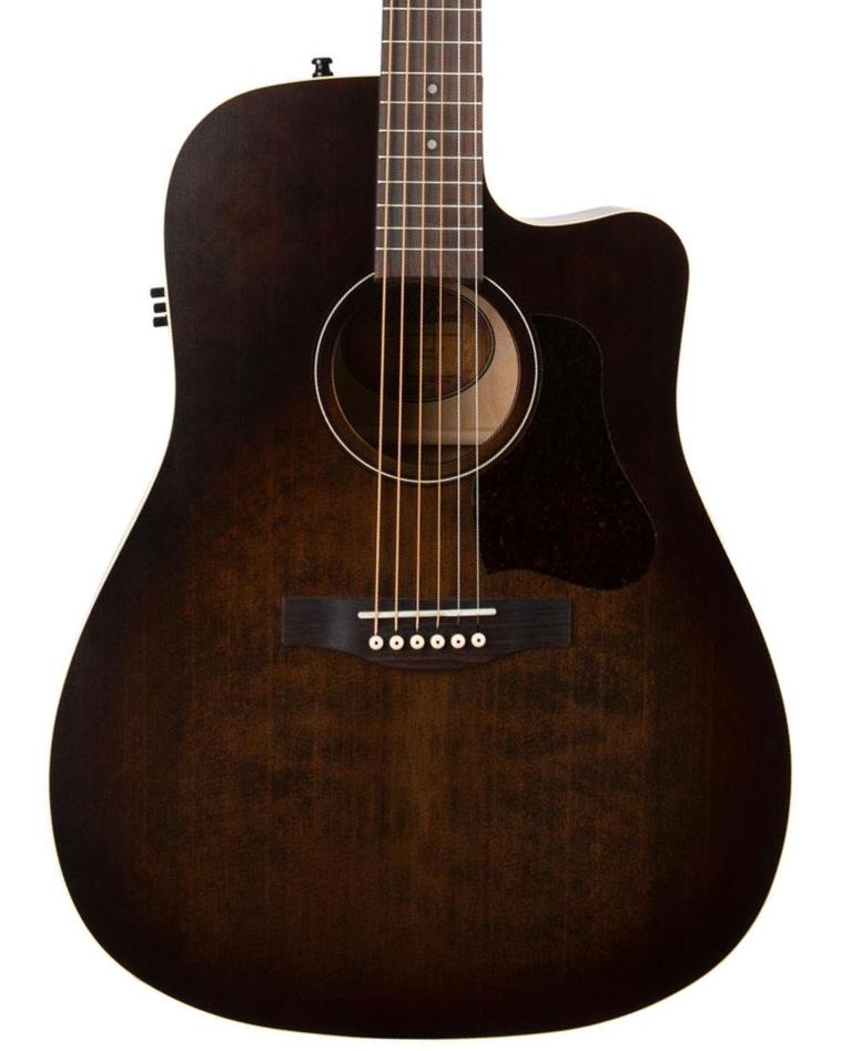 Electro acoustic guitar Art et lutherie Americana CW Presys II - Bourbon Burst Semi Gloss