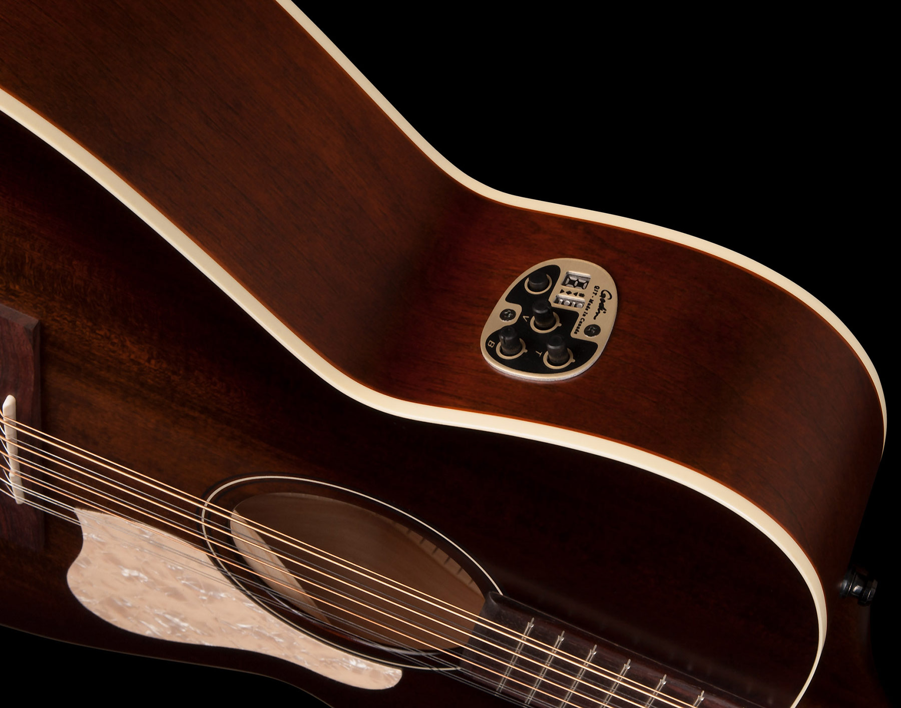 Art et lutherie Legacy 12 Concert Hall CW QIT bourbon burst Electro acoustic guitar