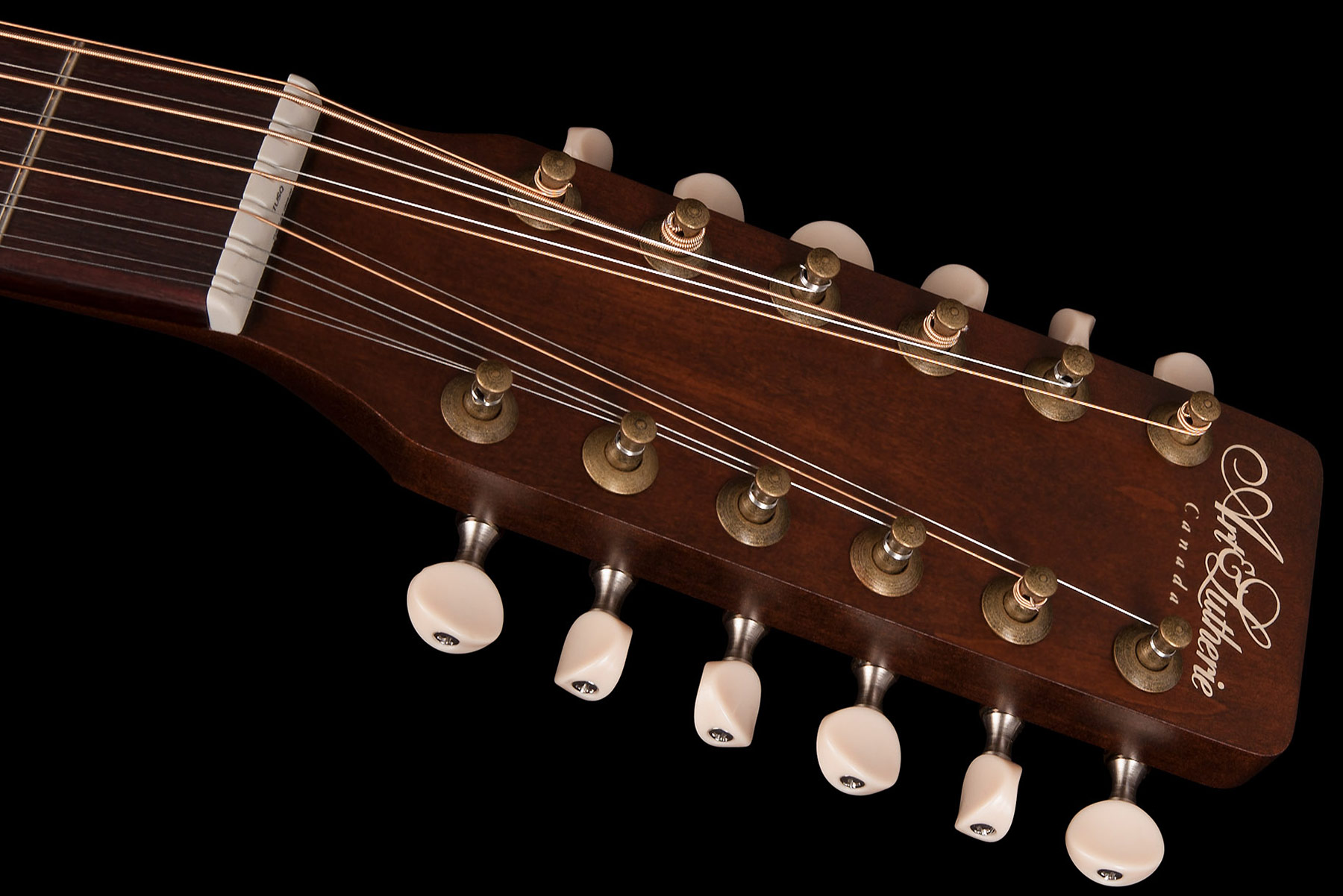 Art et lutherie Legacy 12 Concert Hall CW QIT bourbon burst Electro acoustic guitar