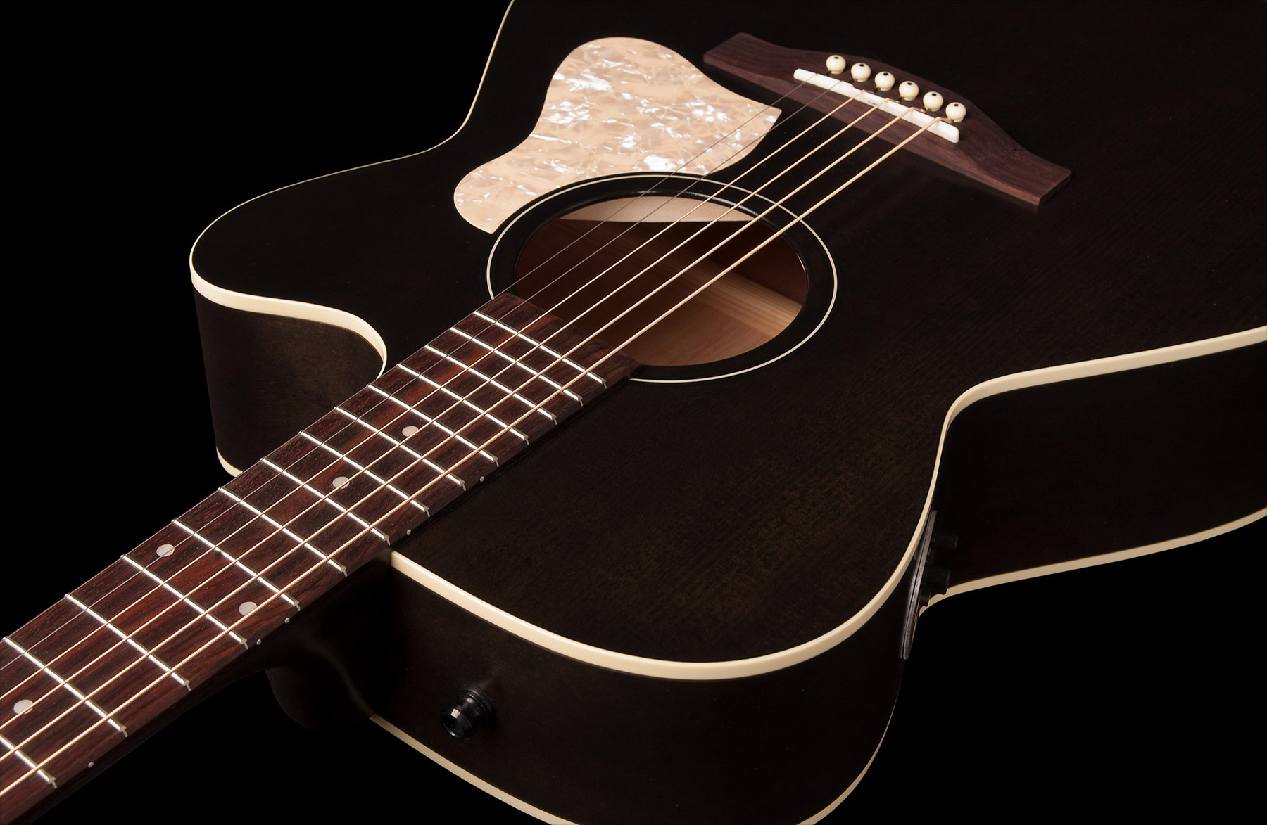 Art Et Lutherie Legacy Concert Hall Cw Qit - Faded Black - Electro acoustic guitar - Variation 3