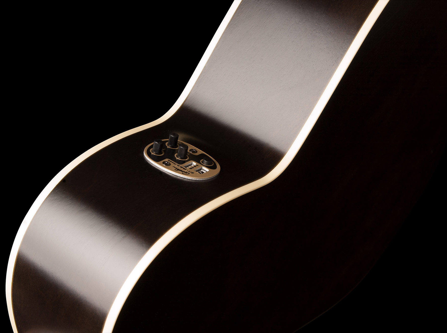 Art Et Lutherie Legacy Concert Hall Cw Qit - Faded Black - Electro acoustic guitar - Variation 4