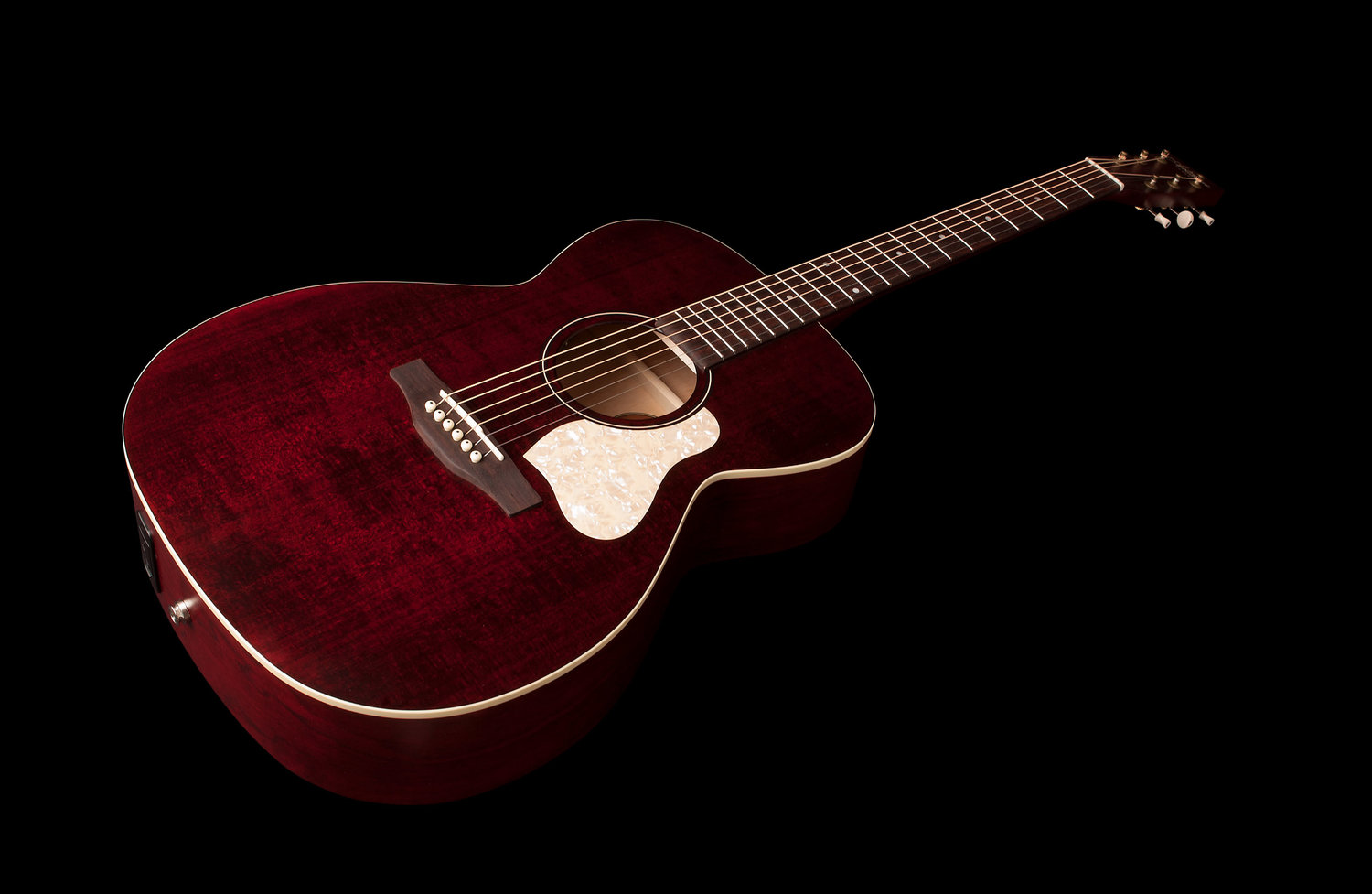 Art Et Lutherie Legacy Concert Hall Qit - Tennessee Red - Acoustic guitar & electro - Variation 2
