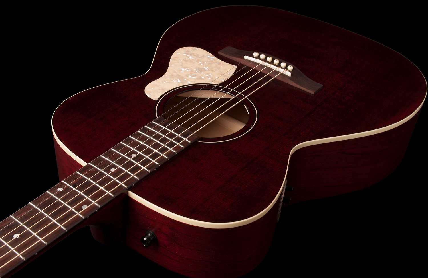 Art Et Lutherie Legacy Concert Hall Qit - Tennessee Red - Acoustic guitar & electro - Variation 3