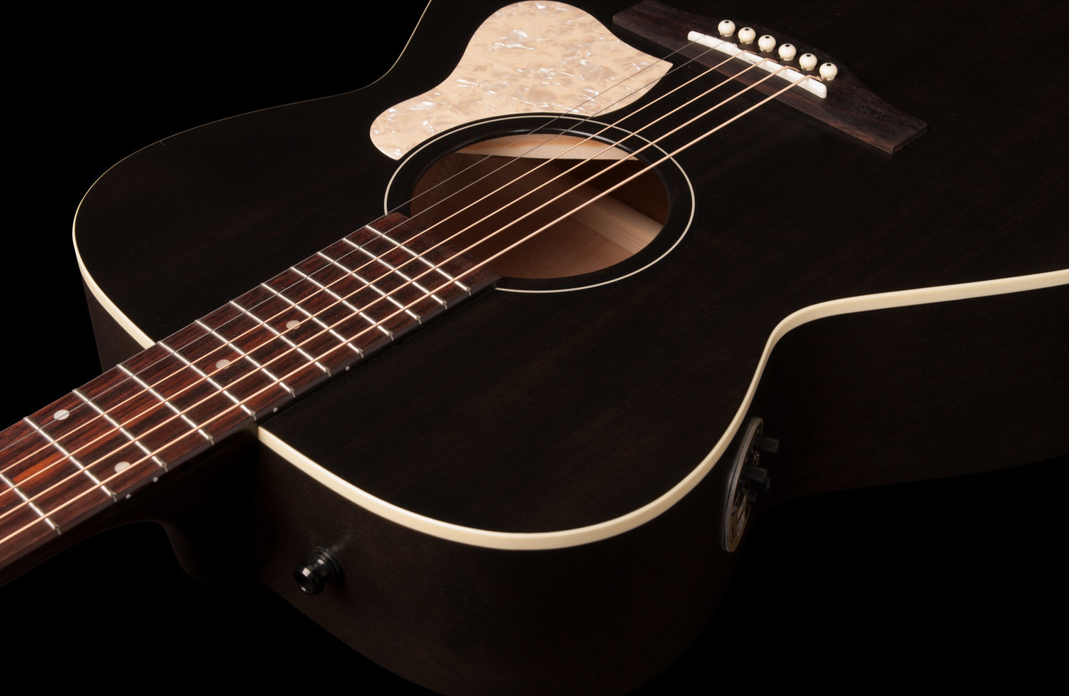 Art Et Lutherie Legacy Concert Hall Qit - Faded Black - Electro acoustic guitar - Variation 3