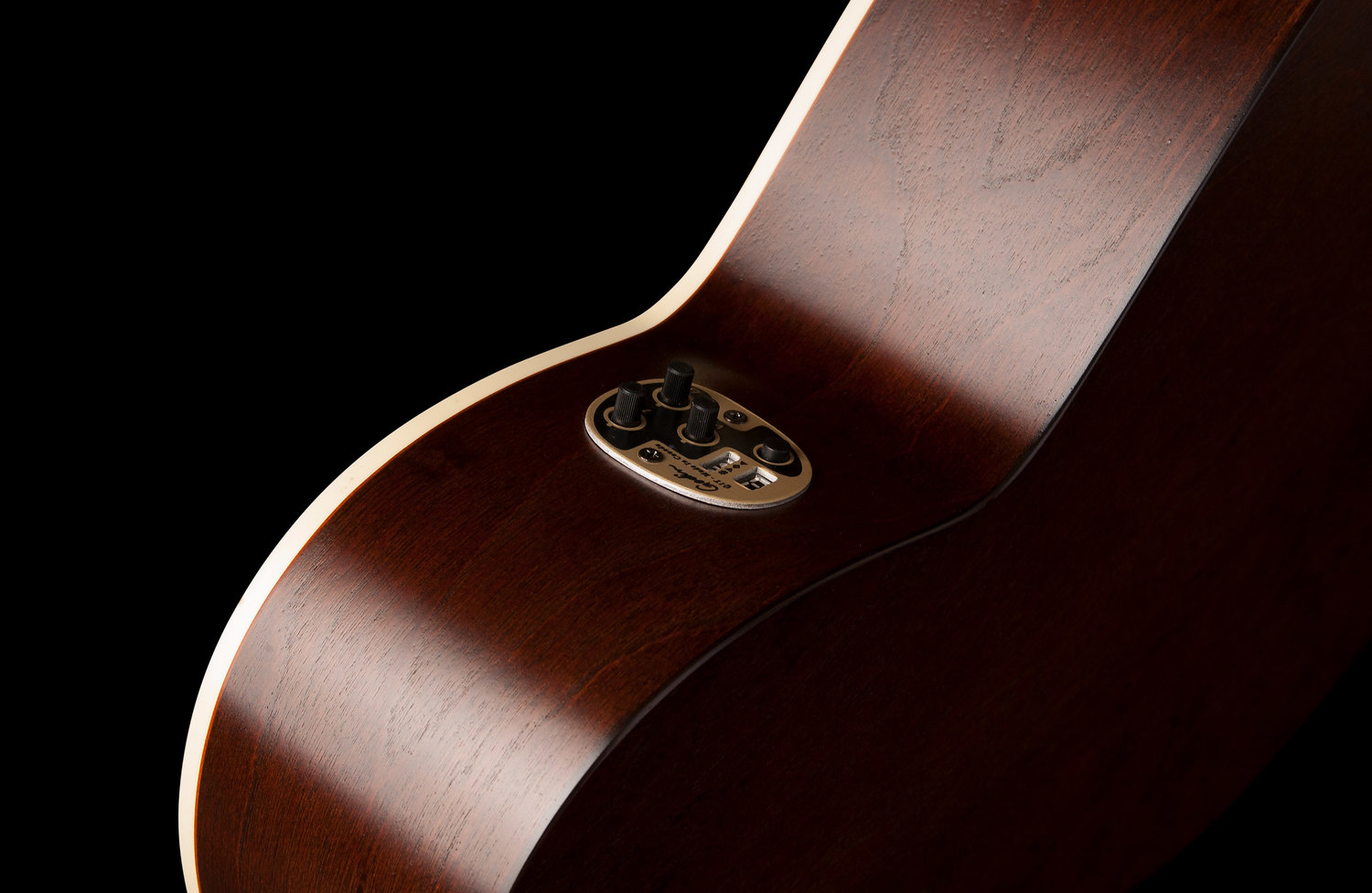 Art Et Lutherie Legacy Concert Hall Qit - Bourbon Burst - Electro acoustic guitar - Variation 4