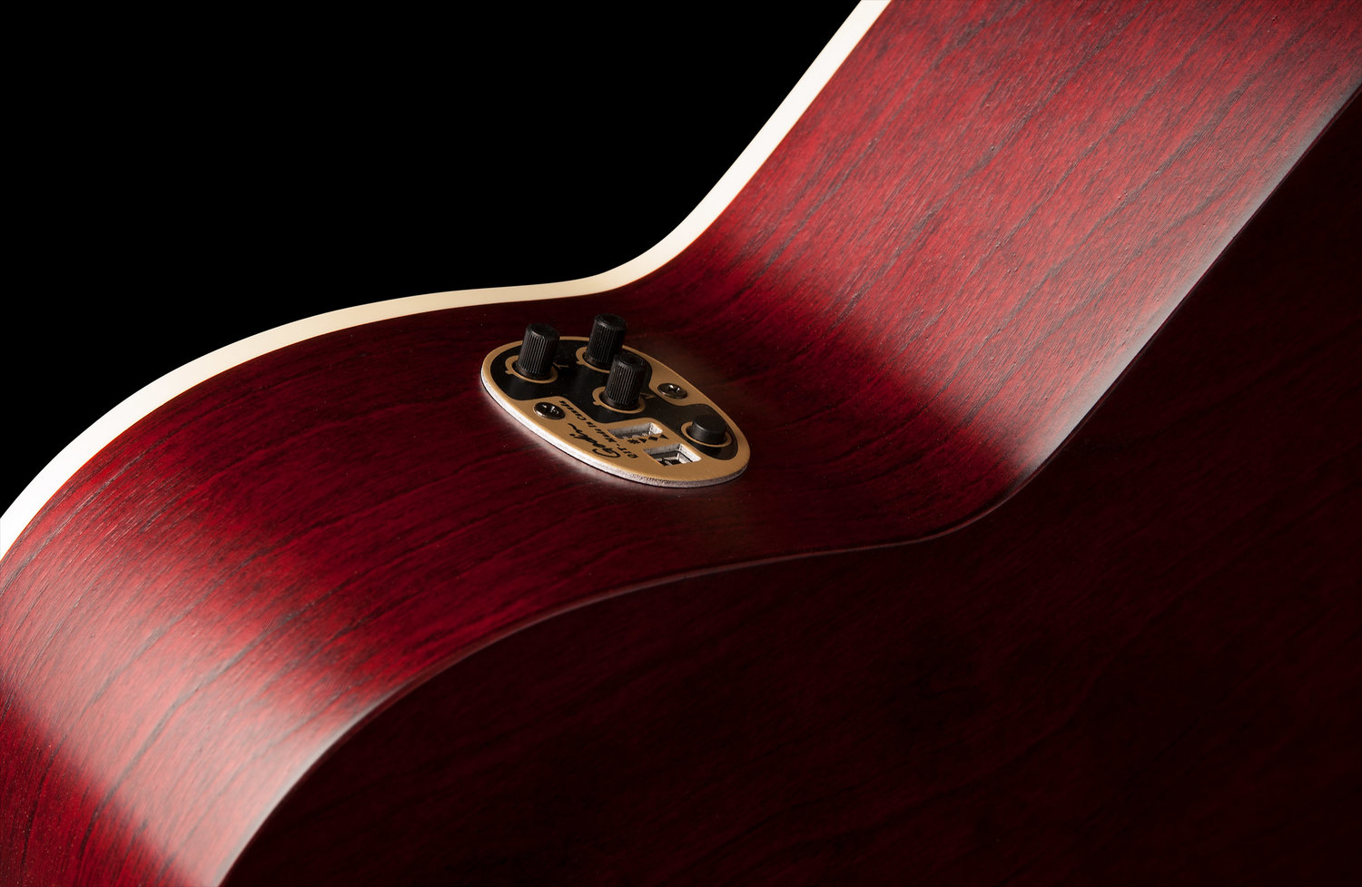 Art Et Lutherie Legacy Concert Hall Qit - Tennessee Red - Acoustic guitar & electro - Variation 4