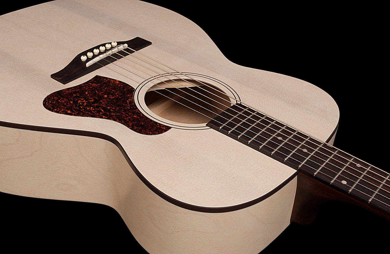 Art Et Lutherie Legacy Concert Hall Epicea Merisier - Faded Cream - Acoustic guitar & electro - Variation 3