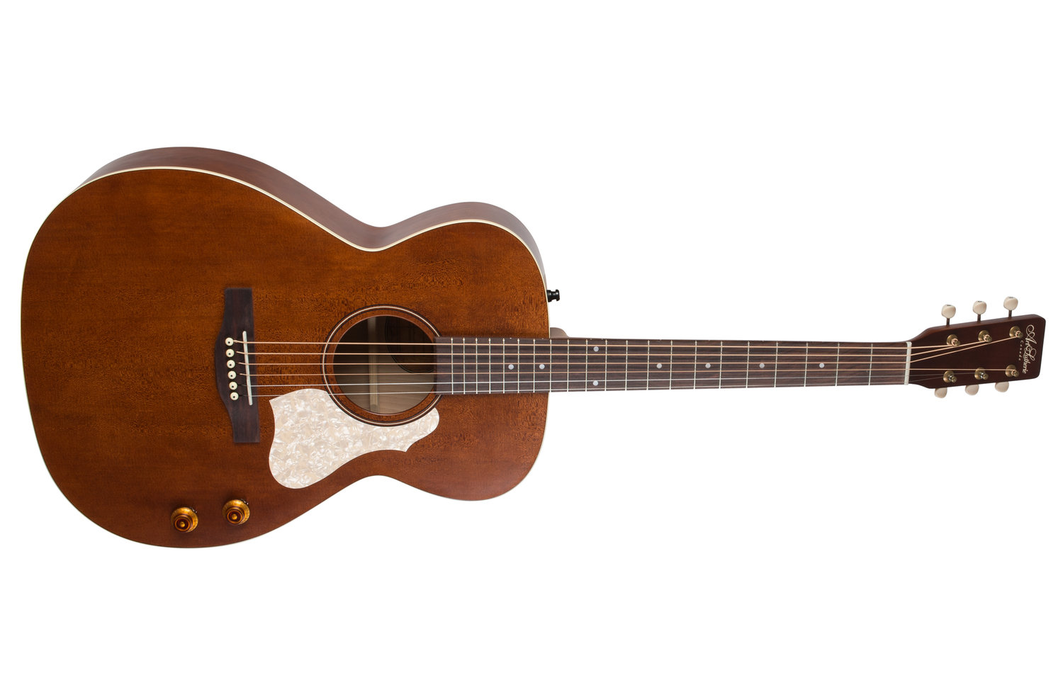 Art Et Lutherie Legacy Concert Hall Q-discrete Epicea Merisier Rw - Havana Brown Sg - Electro acoustic guitar - Variation 1