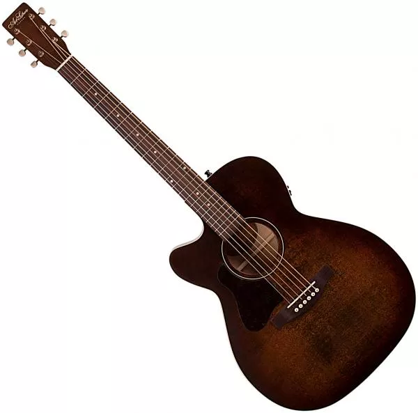 Electro acoustic guitar Art et lutherie Legacy CW Presys II LH - Bourbon burst