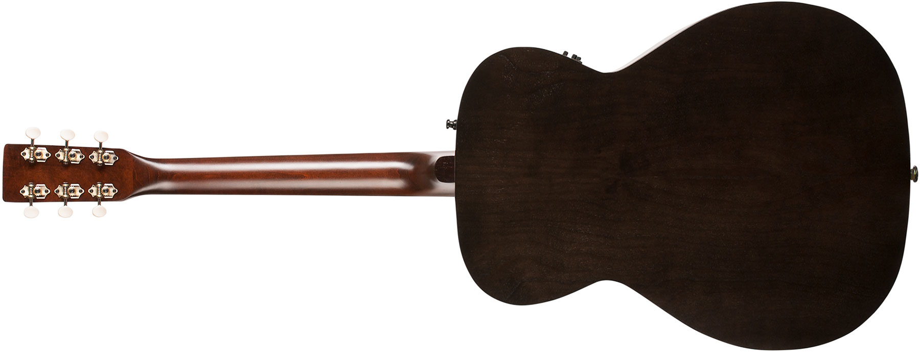Art Et Lutherie Legacy Presys Ii Concert Hall Cedre Merisier Rw - Faded Black Semi Gloss - Folk guitar - Variation 1