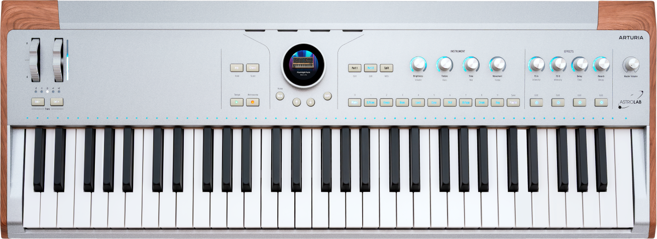 Arturia Astrolab 61 Silver - Argente - Stage keyboard - Main picture