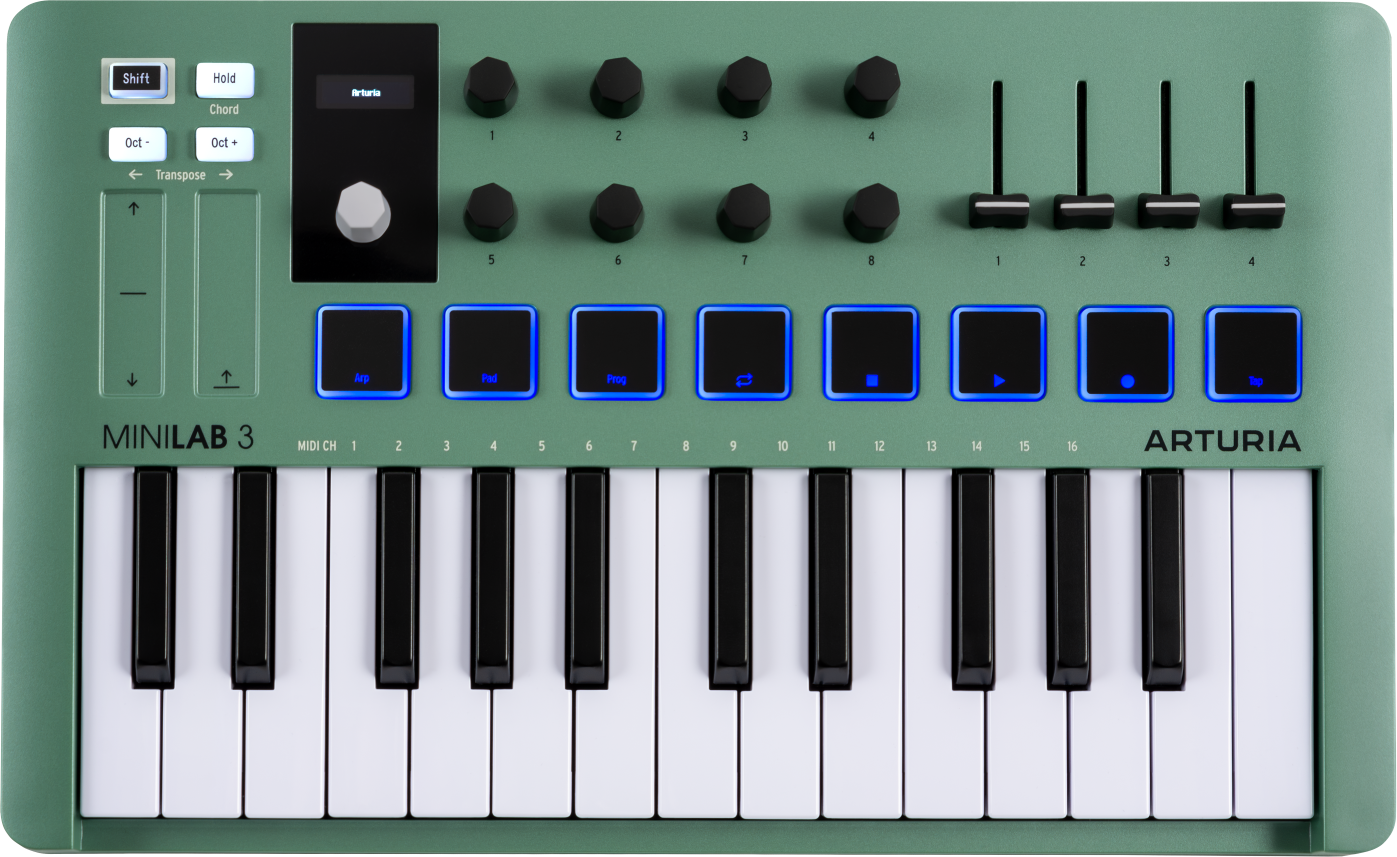 Arturia Minilab 3 Mint - Controller-Keyboard - Main picture