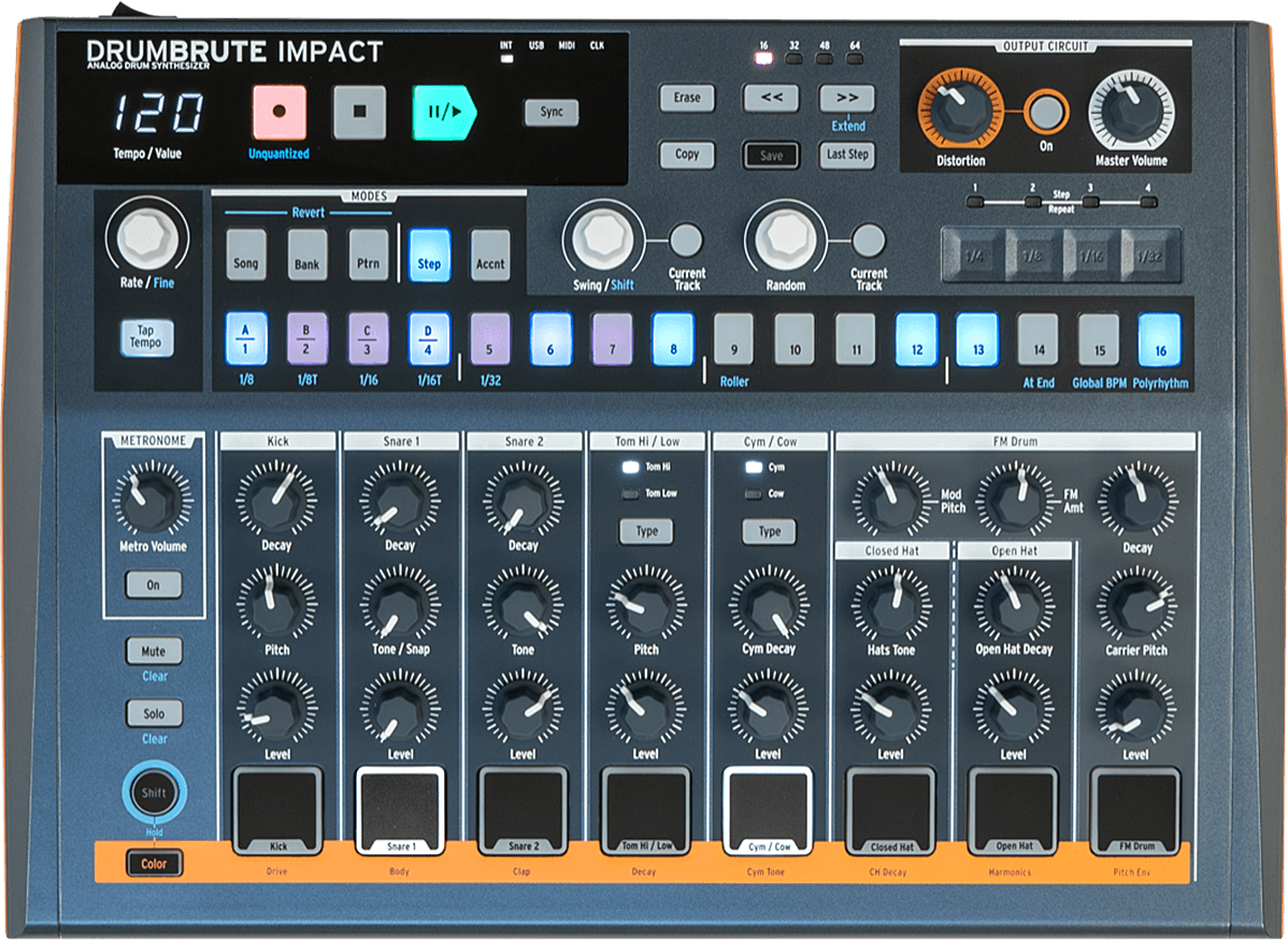 Arturia Drumbrute Impact - Drum machine - Main picture