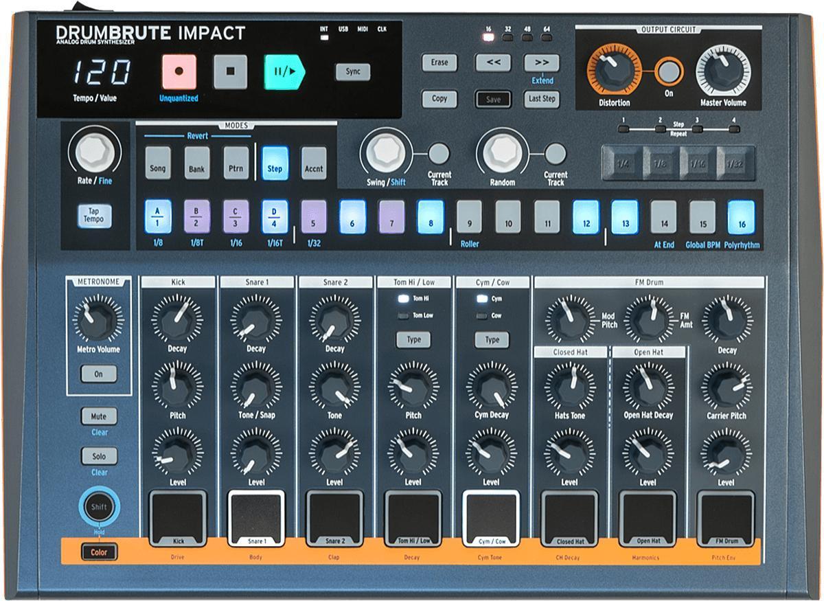 Drum machine Arturia Drumbrute Impact