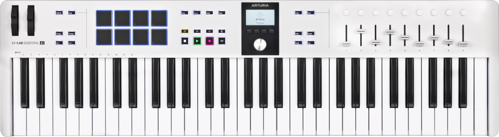 Arturia Keylab Essential Mk3 61 - Controller-Keyboard - Main picture