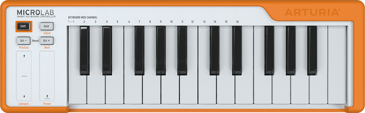 Arturia Microlab Orange - Controller-Keyboard - Main picture