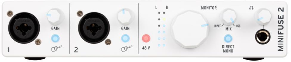 Usb audio interface Arturia Minifuse 2 WH