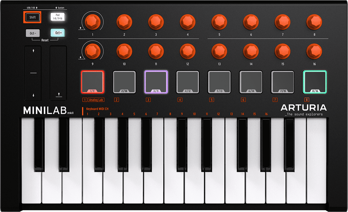 Arturia Minilab Mk2-ob - Controller-Keyboard - Main picture