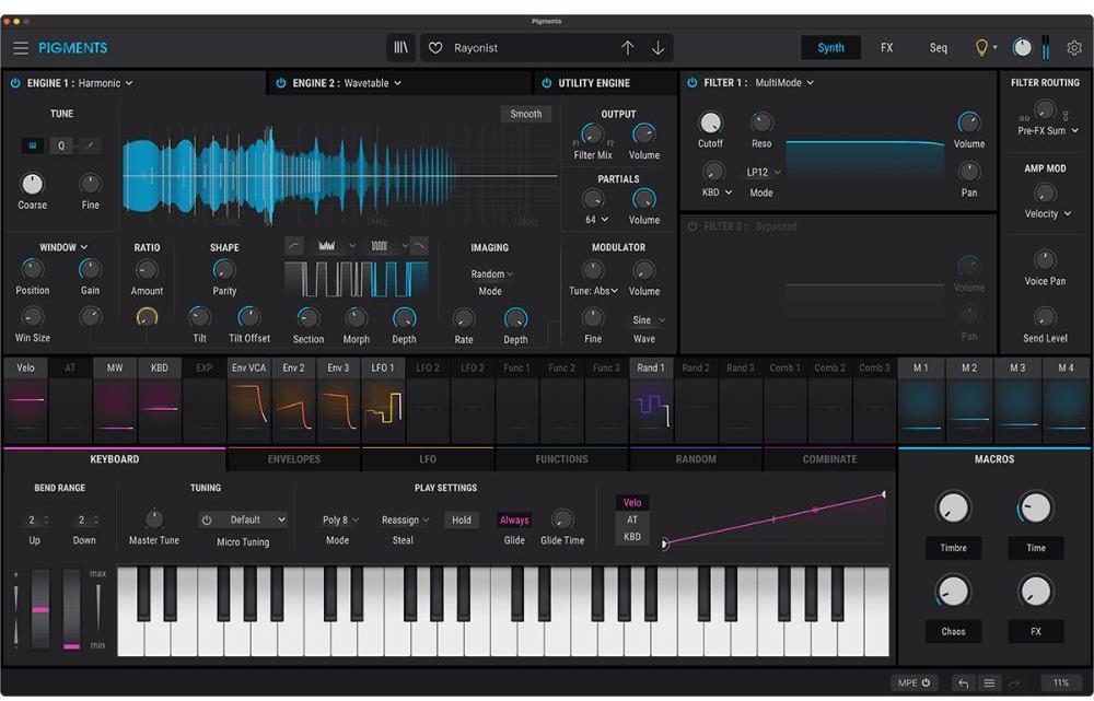 Sound bank Arturia Pigments 3 serial