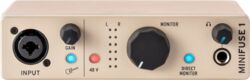 Usb audio interface Arturia MiniFuse 1 Champagne