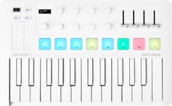 Controller-keyboard Arturia MiniLab 3 Alpine White