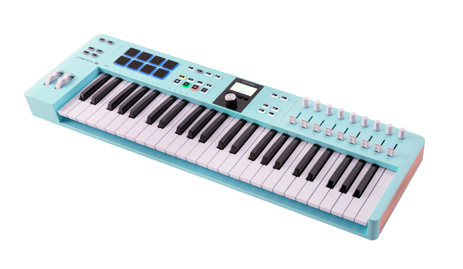 Arturia Keylab Essential3 49 Touches Aquamarine - Controller-Keyboard - Variation 2