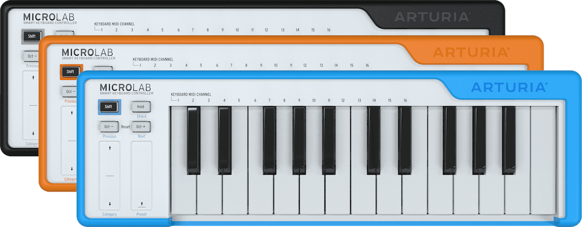 Arturia Microlab Bleu - Controller-Keyboard - Variation 3