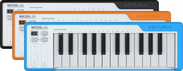 Controller-keyboard Arturia Microlab Orange