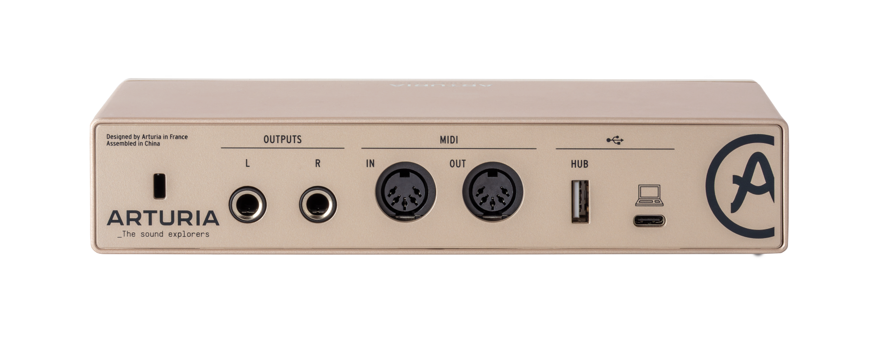 Arturia Minifuse 2 Champagne - USB audio interface - Variation 2