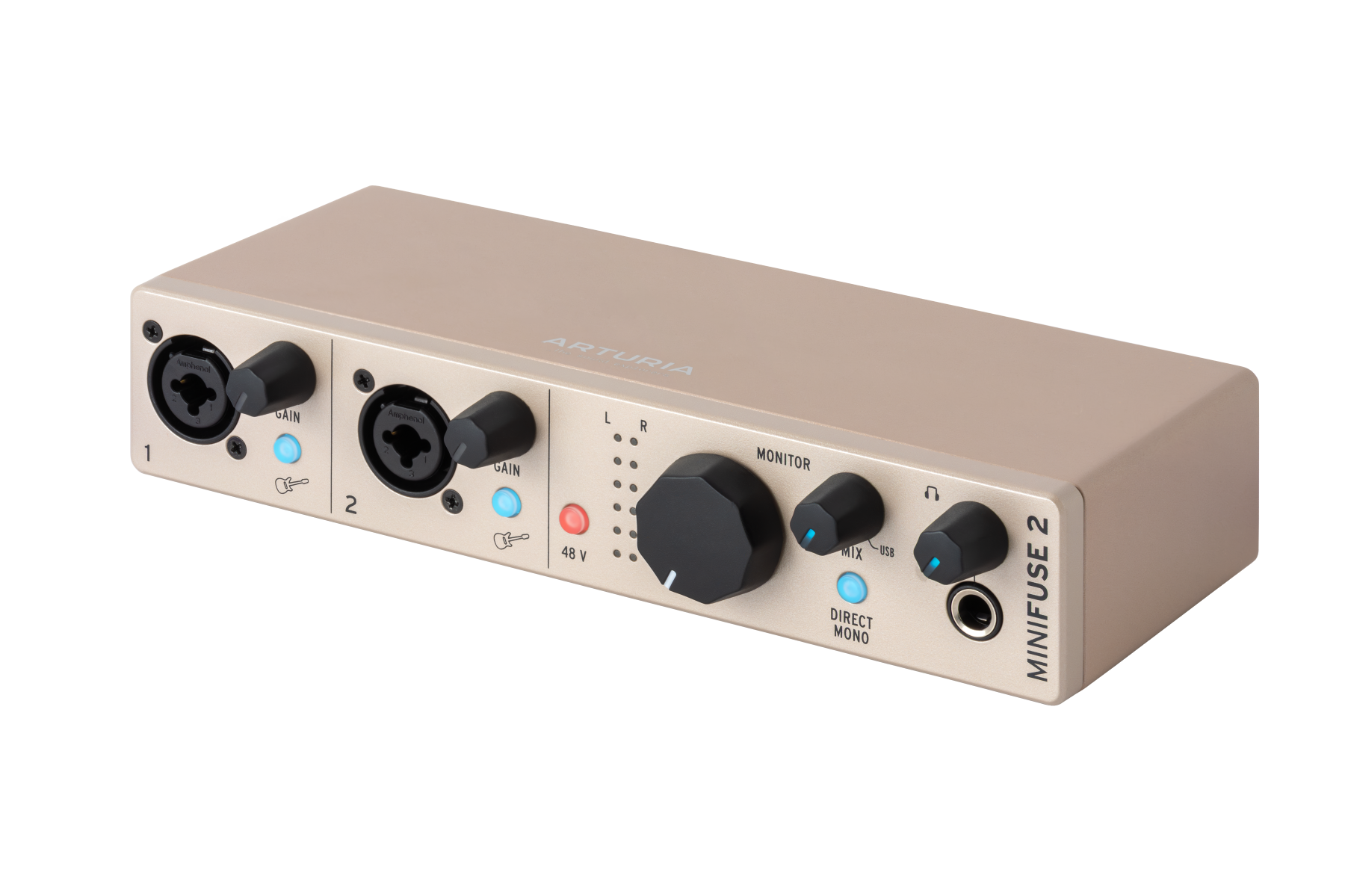 Arturia Minifuse 2 Champagne - USB audio interface - Variation 1