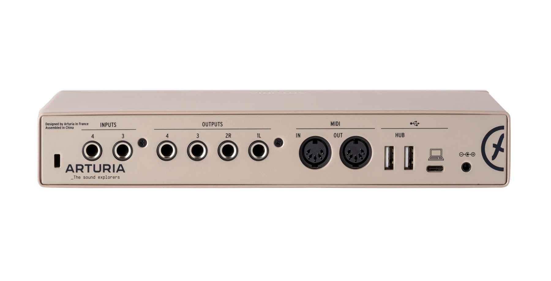 Arturia Minifuse 4 Champagne - USB audio interface - Variation 3