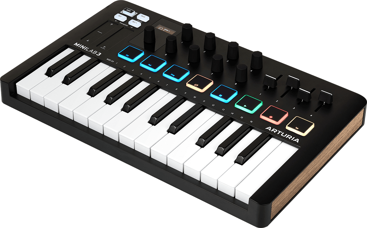 Arturia Minilab 3 Bk - Controller-Keyboard - Variation 1