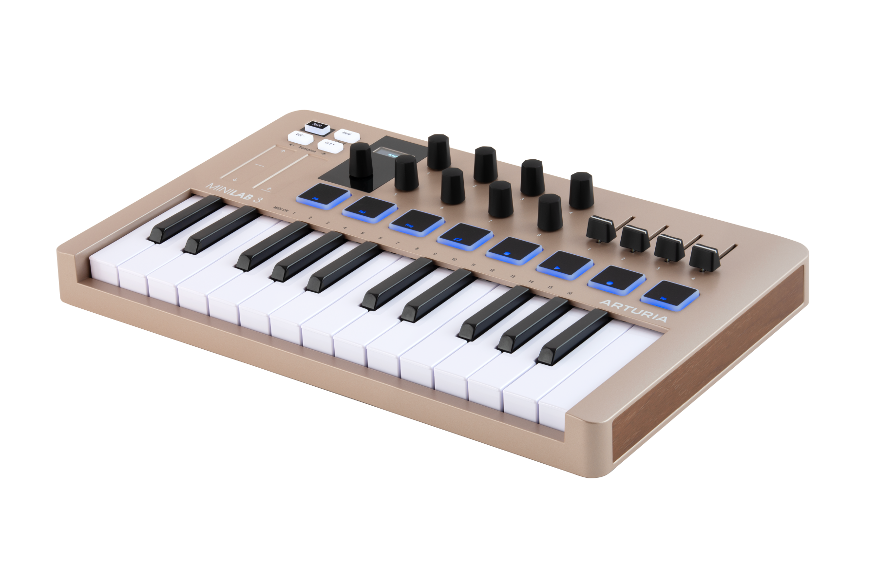 Arturia Minilab 3 Edition Champagne - Controller-Keyboard - Variation 2