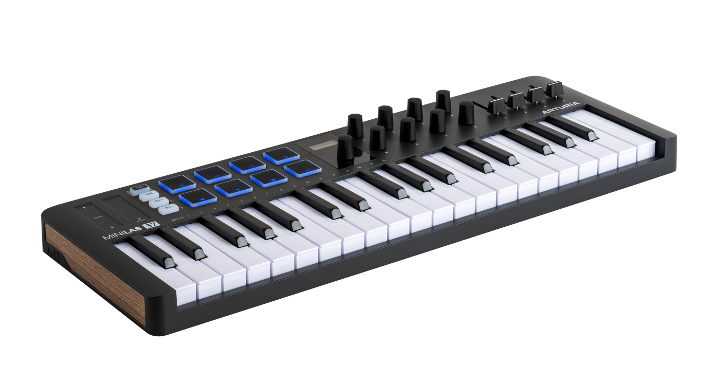 Arturia Minilab 37 Mk3 Black - Controller-Keyboard - Variation 1