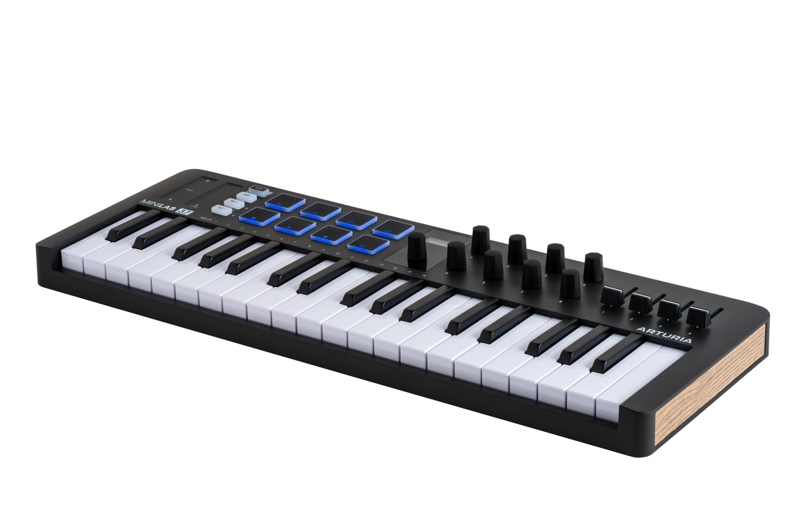 Arturia Minilab 37 Mk3 Black - Controller-Keyboard - Variation 2