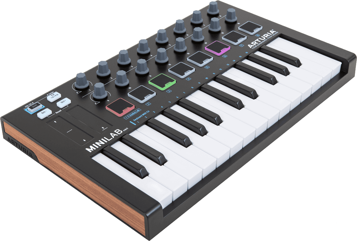 Arturia Minilab Mkii Black - Controller-Keyboard - Variation 1