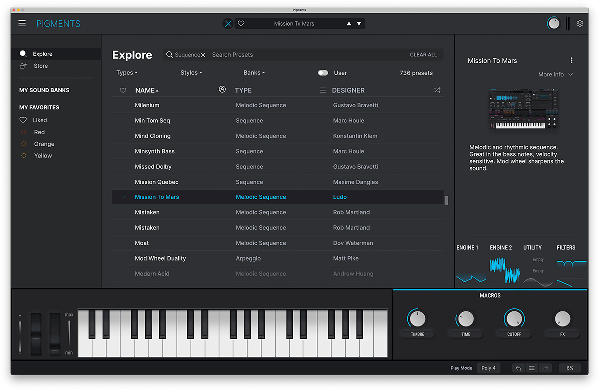 Arturia Pigments 4 Serial - Sound bank - Variation 3