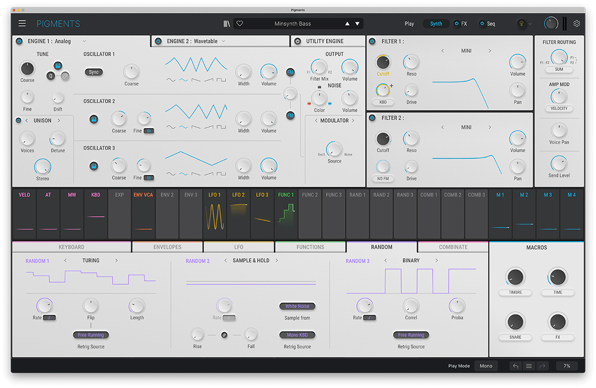 Arturia Pigments 4 Serial - Sound bank - Variation 6