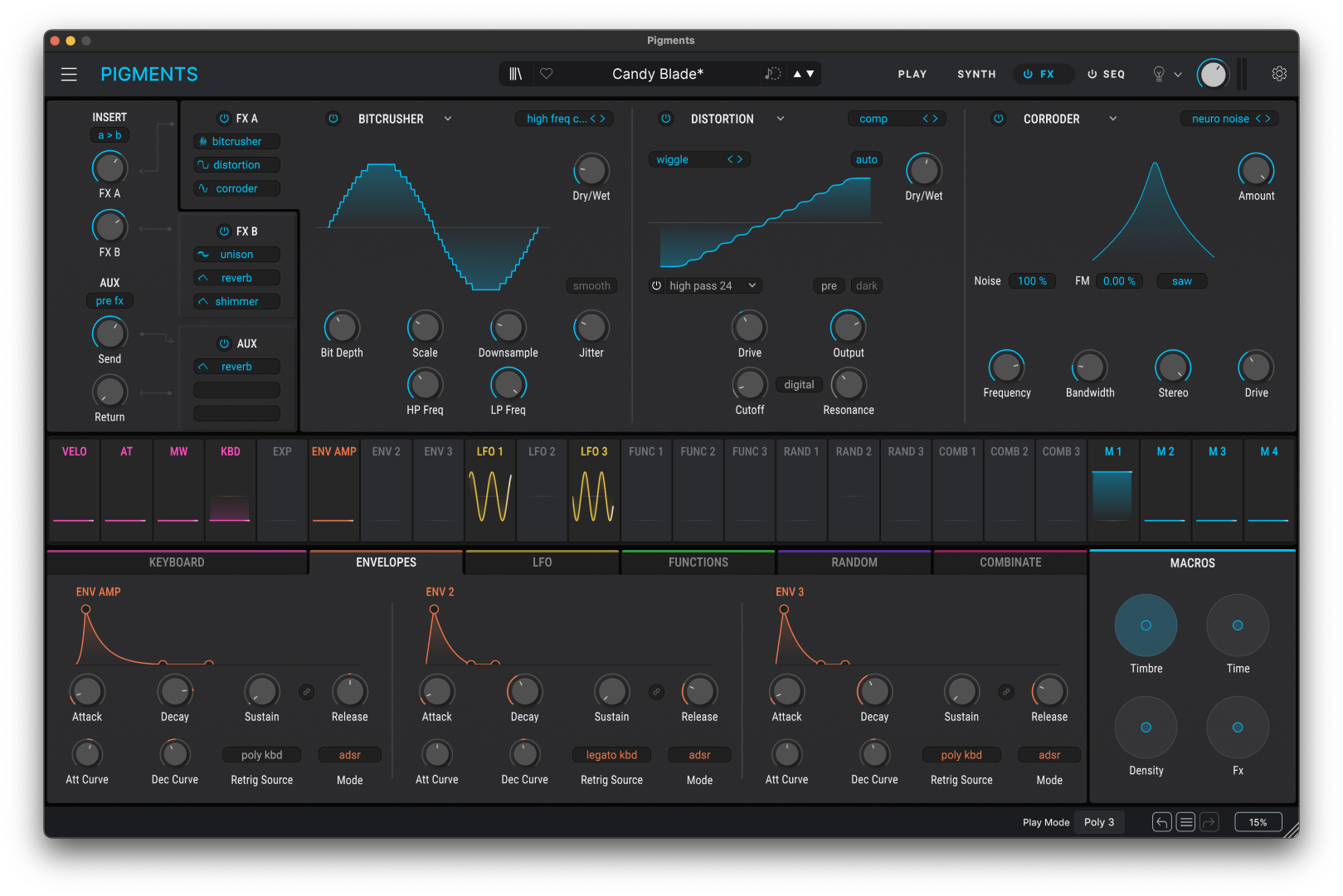 Arturia Pigments 7 - Sound bank - Variation 1