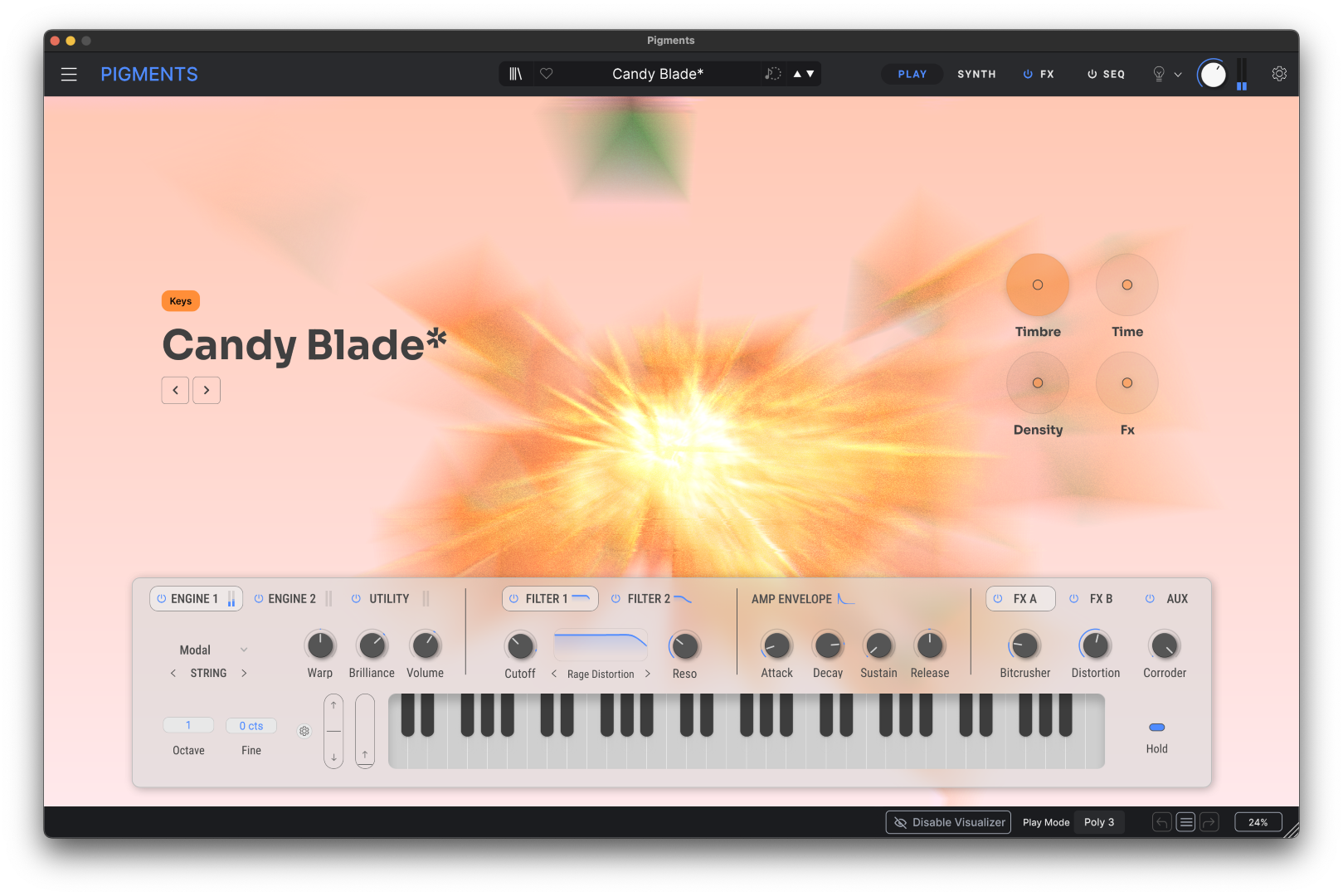 Arturia Pigments 7 - Sound bank - Variation 5