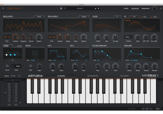 Arturia V Collection 10 Serial - Sound bank - Variation 3