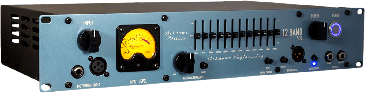 Ashdown Abm 12-band 600-uk Head 600w - Bass amp head - Variation 1