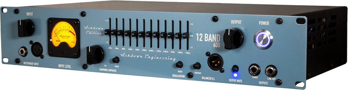 Ashdown Abm 12-band 600-uk Head 600w - Bass amp head - Variation 2