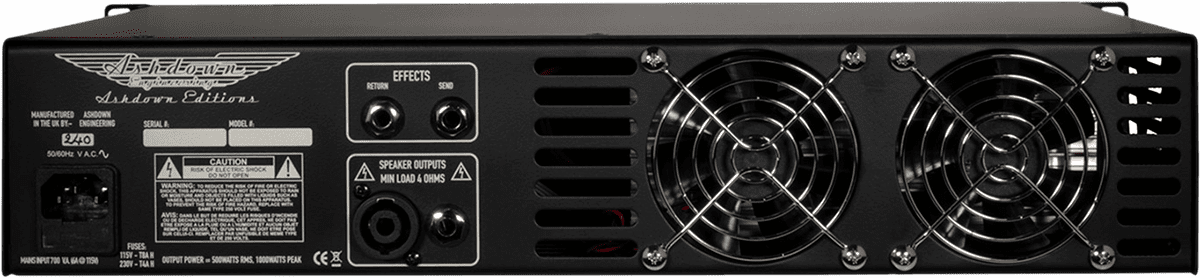 Ashdown Abm 12-band 600-uk Head 600w - Bass amp head - Variation 3