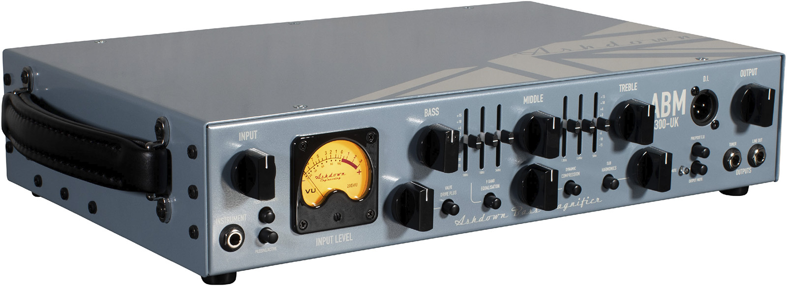 Ashdown Abm 300-uk Head 300w - Bass amp head - Variation 2
